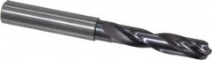 Guhring - 8.7mm 140° Spiral Flute Solid Carbide Screw Machine Drill Bit - Apex Tool & Supply