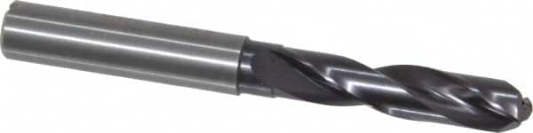 Guhring - 9.1mm 140° Spiral Flute Solid Carbide Screw Machine Drill Bit - Apex Tool & Supply