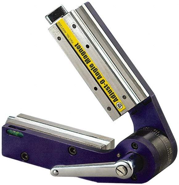 Strong Hand Tools - 30 to 275° Holding Angle, 110 Lb Max Pull, Magnetic Welding & Fabrication Adjustable Square - 7-3/4" High x 7-3/4" Wide x 3-3/4" Deep - Apex Tool & Supply