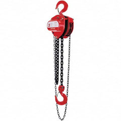 Coffing - 10,000 Lb Capacity, 10' Lift Height, Chain Manual Hoist - Apex Tool & Supply