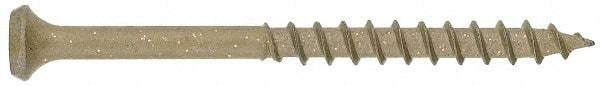 Value Collection - #12 Bugle Head, Square Drive Steel Deck Screw - 1-5/8" OAL - Apex Tool & Supply