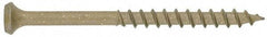 Value Collection - #12 Bugle Head, Square Drive Steel Deck Screw - 2-1/2" OAL - Apex Tool & Supply