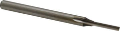 Onsrud - 1/8" Diam, 1/4" Shank Diam, 5/8" Length of Cut, 1 Flute Single Edge Straight Router Bit - 3-1/4" Overall Length, Right Hand Cut, High Speed Steel - Apex Tool & Supply