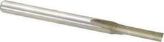 Onsrud - 3/16" Diam, 1/4" Shank Diam, 3/4" Length of Cut, 1 Flute Single Edge Straight Router Bit - 3-1/4" Overall Length, Right Hand Cut, High Speed Steel - Apex Tool & Supply