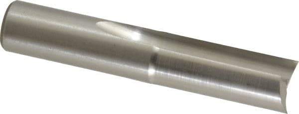 Onsrud - 1/2" Diam, 1/2" Shank Diam, 1-1/4" Length of Cut, 2 Flute Double Edge Straight Router Bit - 2-3/4" Overall Length, Right Hand Cut, High Speed Steel - Apex Tool & Supply