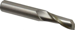 Onsrud - 1/2" Cutting Diam x 1-1/4" Length of Cut, 1 Flute, Upcut Spiral Router Bit - Uncoated, Right Hand Cut, High Speed Steel, 3-1/4" OAL x 1/2" Shank Diam, Single Edge, 19 to 32° Helix Angle - Apex Tool & Supply
