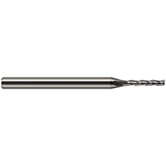 Harvey Tool - Square End Mills Mill Diameter (mm): 0.80 Mill Diameter (Inch): 1/32 - Apex Tool & Supply
