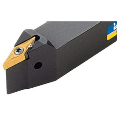 Iscar - VN.. 12T3.., 72.5° Lead Angle SVVN External Neutral Indexable Profiling Toolholder - 20mm Shank Height x 20mm Shank Width, 125mm Long, Steel - Apex Tool & Supply