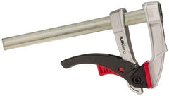 Bessey - 8" Capacity, 3" Throat Depth Bar Clamp - 260 Lb Clamping Pressure, 12" OAL - Apex Tool & Supply