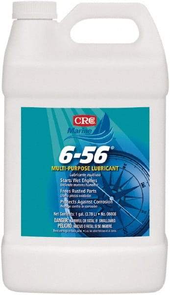 CRC - 1 Gal Bottle Nondrying Film Lubricant - Clear Blue-Green, -50°F to 250°F - Apex Tool & Supply