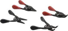 OTC - 4 Piece, Mini Snap Ring Plier Set - For Use with All Vehicles - Apex Tool & Supply