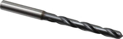 OSG - Letter Q 130° Powdered Metal Jobber Drill - V Finish, Right Hand Cut, Spiral Flute, Straight Shank, 125mm OAL, Standard Point - Apex Tool & Supply