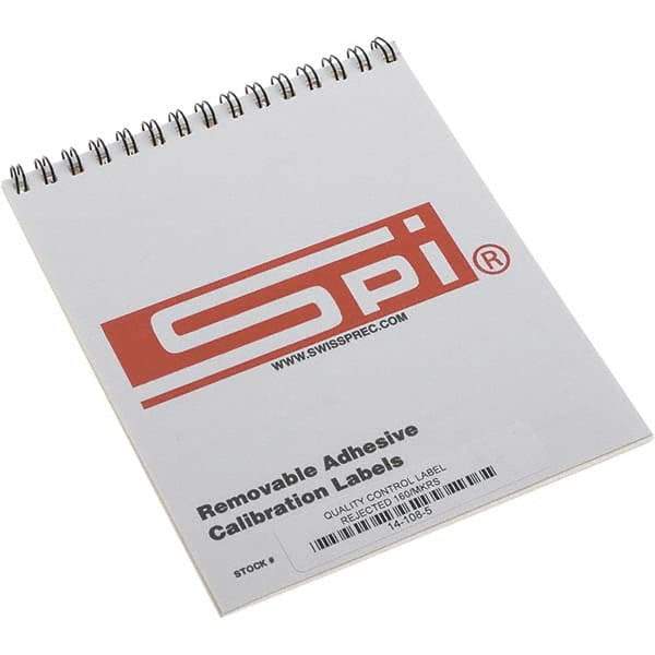 SPI - Inspection Label - Legend: Rejected, English, Red & White, 2" Long x 1/2" High, No Coating - Apex Tool & Supply