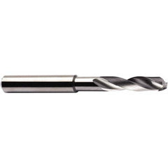 Seco - 1/4" 140° Spiral Flute Solid Carbide Screw Machine Drill Bit - Apex Tool & Supply