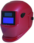 #41260 - Solar Powered Welding Helmet - Red - Replacement Lens: 3.85" x 1.70" Part # 41261 - Apex Tool & Supply