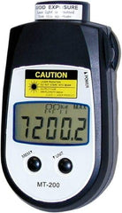 SHIMPO - Tachometers Type: Contact/Non-Contact Minimum Measurement (RPM): 6.00 - Apex Tool & Supply