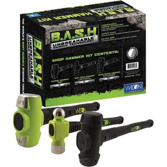 Wilton - Hammer & Mallet Sets Type: Shop Hammer Set Number of Pieces: 3 - Apex Tool & Supply