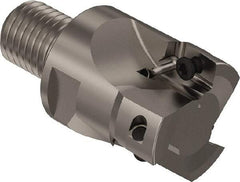 Seco - 40mm Cut Diam, 17mm Max Depth of Cut, 45mm OAL, Indexable Square Shoulder Slot Milling End Mill - M20 Modular Connection, 90° Lead Angle, Through Coolant, Series R217.69 - Apex Tool & Supply