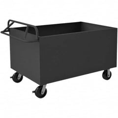 Durham - 2,000 Lb Capacity 1-Shelf 4-Sided Box Truck - Apex Tool & Supply