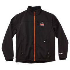 6490J M BLK OUTER HEATED JACKET - Apex Tool & Supply