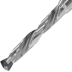 Replaceable Tip Drill: 5 to 5.4 mm Drill Dia, 24.9 mm Max Depth, 6 mm Straight-Cylindrical Shank Uses ICP Inserts, Seat Size 5, 2.8071″ OAL, Through Coolant