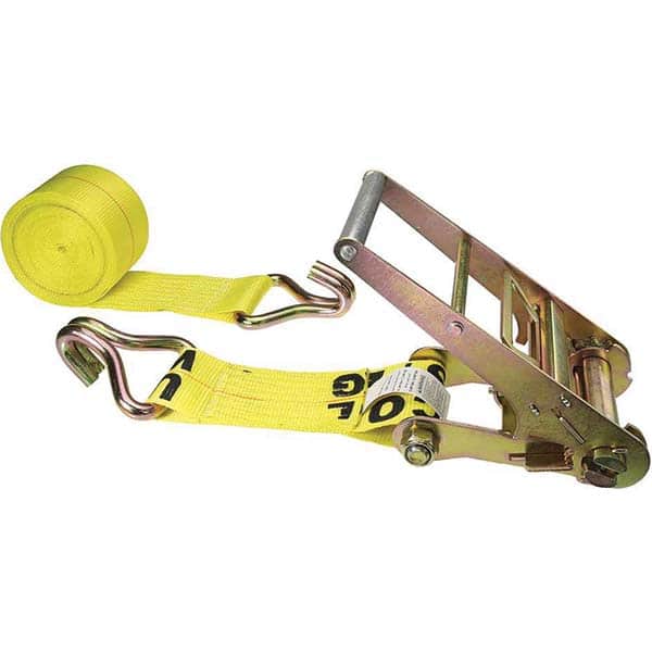 US Cargo Control - Slings & Tiedowns (Load-Rated) Type: Ratchet Tie Down Width (Inch): 4 - Apex Tool & Supply