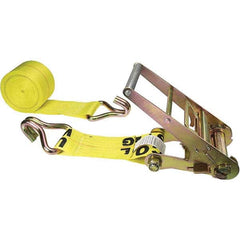 US Cargo Control - Slings & Tiedowns (Load-Rated) Type: Ratchet Tie Down Width (Inch): 4 - Apex Tool & Supply