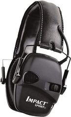 Howard Leight - Over the Head Black Foam Cushion Earmuffs - 22 NRR Rating, Adjustable Headband - Apex Tool & Supply