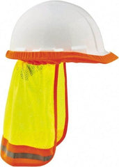 Ergodyne - Size 32", High Visibility Elastic Neck Protector - Lime Solid & Stripes Pattern, Polyester - Apex Tool & Supply