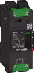 Square D - 15 Amp, 600Y/347 VAC, 3 Pole, Unit Mount B-Frame Circuit Breaker - Thermal-Magnetic Trip, 65 kA at 240 VAC, 35 kA at 480 VAC, 18 kA at 600Y/347 VAC Breaking Capacity, 14-3/0 AWG - Apex Tool & Supply