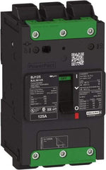 Square D - 100 Amp, 600Y/347 VAC, 3 Pole, Unit Mount B-Frame Circuit Breaker - Thermal-Magnetic Trip, 25 kA at 240 VAC, 18 kA at 277 VAC, 14 kA at 600Y/347 VAC Breaking Capacity, 14-3/0 AWG - Apex Tool & Supply