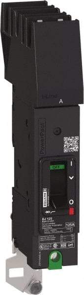 Square D - 35 Amp, 347 VAC, 1 Pole, Panel Mount B-Frame Circuit Breaker - Thermal-Magnetic Trip, 25 kA at 240 VAC, 18 kA at 277 VAC, 14 kA at 347 VAC Breaking Capacity, 14-2/0 AWG - Apex Tool & Supply