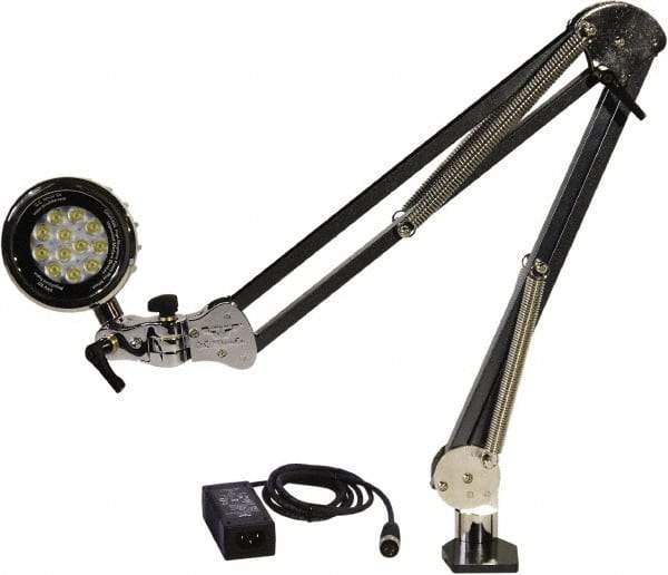 O.C. White - Machine Lights Machine Light Style: Spring Arm Mounting Type: Table Edge Clamp - Apex Tool & Supply