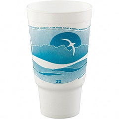 DART - Foam Hot/Coldn Cups, 32 oz - White - Apex Tool & Supply