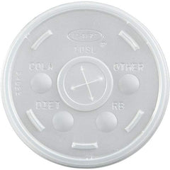 DART - Plastic Cold Cup Lids, 10 oz - Translucent - Apex Tool & Supply