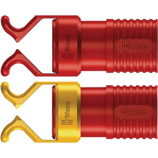Wera - Screwdriver Extensions Type: Screw Gripper Set For Use With: 4.5 - 6mm, 6 - 8.5mm Round & Hexagon Blades - Apex Tool & Supply