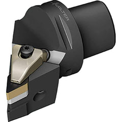 Walter - 93° Lead Angle, Indexable Turning Toolholder - 103mm OAL, Series DDJN-CAPTO-AUSSEN-P - Apex Tool & Supply