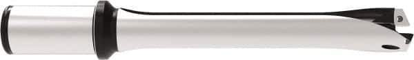 Allied Machine and Engineering - Series 29, 29 to 31.99mm Diam, 1-1/4" Diam Straight Shank with Flange, Straight Flute Spade Drill - 3-25/32" Max Depth, 7-25/32" OAL, Standard Length, Through Coolant - Apex Tool & Supply
