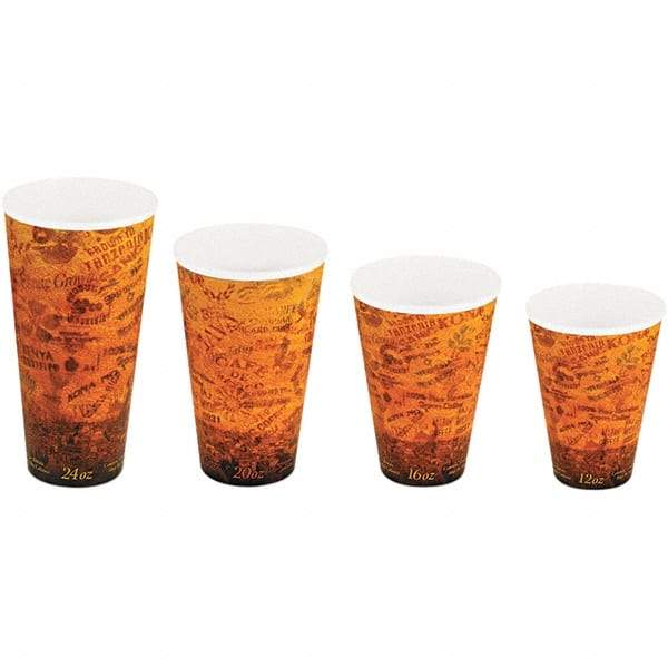 DART - Foam Hot/Cold Cups, 20 oz - Black, Brown - Apex Tool & Supply