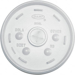 DART - Cold Cup Lids, 32 oz Cups - Translucent - Apex Tool & Supply