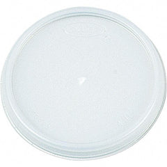 DART - Plastic Lids, Fits 12 - 24 oz Foam Cups - Translucent - Apex Tool & Supply