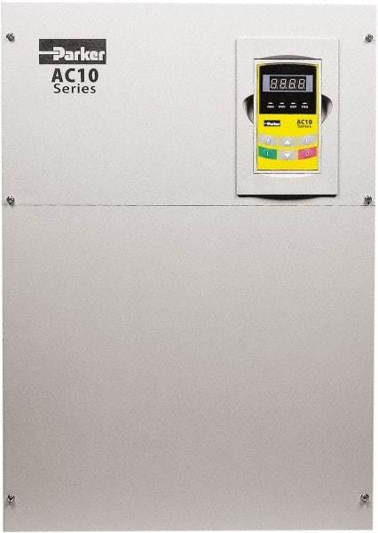 Parker - Three Phase, 460 Volt, 150 hp, Variable Frequency Drive - 16.14" Wide x 11.81" Deep x 24" High, IP20 - Apex Tool & Supply