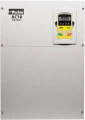 Parker - Three Phase, 460 Volt, 125 hp, Variable Frequency Drive - 16.14" Wide x 11.81" Deep x 24" High, IP20 - Apex Tool & Supply