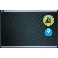 Quartet - 24" High x 36" Wide Embossed Foam Bulletin - Embossed Foam, Includes Mounting Kit - Apex Tool & Supply