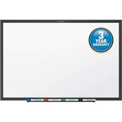 Quartet - 48" High x 72" Wide Dry Erase - Melamine, Includes Dry-Erase Marker & Mounting Hardware - Apex Tool & Supply
