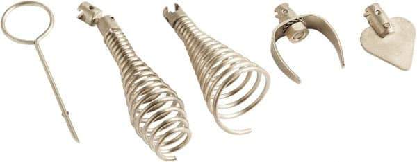 Milwaukee Tool - Drain Cleaning Machine Closet Auger Attachment - For Use with Milwaukee Drain Cleaning Tools - Apex Tool & Supply