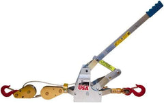 Maasdam - 8,000 Lb Lifting Capacity, 6' Lift Height, Puller Hoist - Made from Chain - Apex Tool & Supply