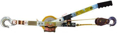 Maasdam - 4,000 Lb Lifting Capacity, Strap Hoist - Made from Strap - Apex Tool & Supply
