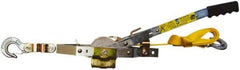 Maasdam - 2,000 Lb Lifting Capacity, Strap Hoist - Made from Strap - Apex Tool & Supply