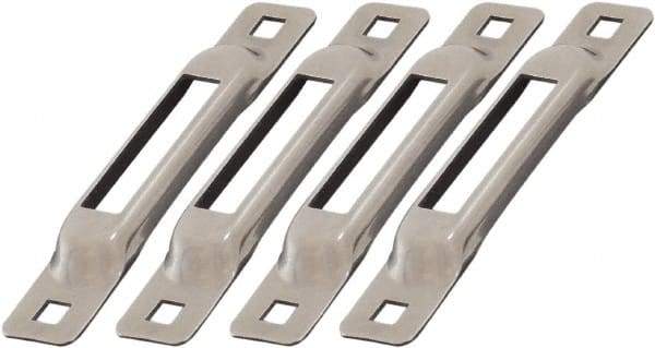 Snap-Loc - 1' Long x 2" Diam, Stainless Steel Tie Down Strap Kit - Apex Tool & Supply